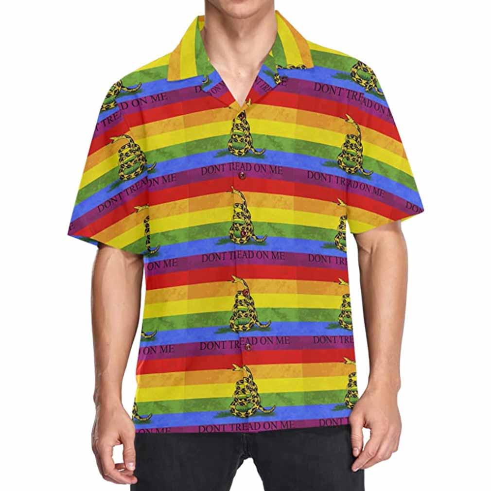 Bank amplitude lont Gay Pride Hawaiian Shirt, Don't Treat On Me, Hawaiian Shirts Gay, Hawaii  Shirts For Women - Trend Chix